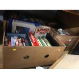 Three boxes books