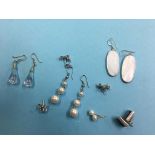 Various earrings