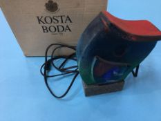 Boxed Kosta Boda light, by Kjell Engman
