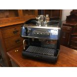 A La Spaziale S1 Mini Vivaldi II expresso coffee machine (cost £1,200)