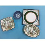 Coalport dishes, Royal Worcester cake stand etc.