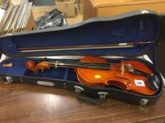 Violin and case