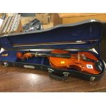 Violin and case