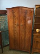 Mahogany wardrobe