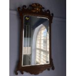 Mahogany mirror