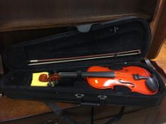 Violin and case