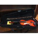 Violin and case