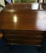 Mahogany bureau