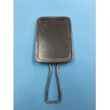 Silver travelling easel mirror