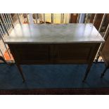 Marble top washstand