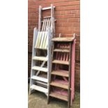 Quantity of stepladders
