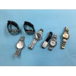 Collection of gents wristwatches