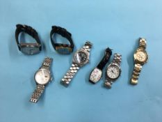 Collection of gents wristwatches