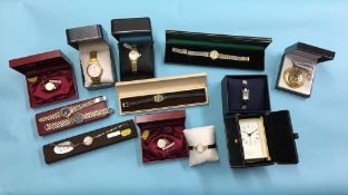 Various wristwatches etc.