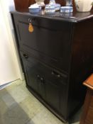 Oak bureau