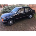 A 1989 Vauxhall Nova Merit, registration RH 1508, mileage 10,000