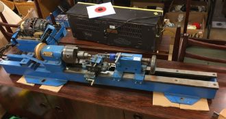 A lathe