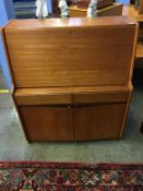 Teak bureau