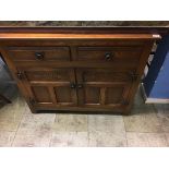 Oak cabinet