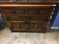 Oak cabinet