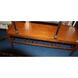 Teak coffee table