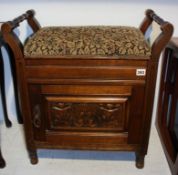 Edwardian piano stool