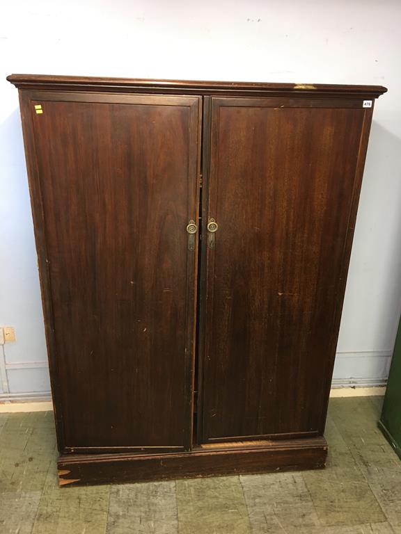 A mahogany double door 'Compactum Limited' wardrobe, with fully fitted interior - Image 7 of 7