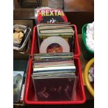 Quantity of LPs; Rolling Stones, The Clash, Yes etc.