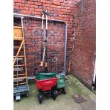 Quantity of branch loppers and fertiliser spreaders. Contactless collection is strictly by