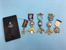Quantity of Masonic medals, some silver. Contactless collection is strictly by appointment on