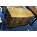 Oak blanket box. Contactless collection is strictly by appointment on Thursday, Friday and
