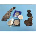 Collection of assorted coins. Contactless collection is strictly by appointment on Thursday,