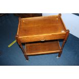 Oak barley twist tea trolley. Contactless collection is strictly by appointment on Thursday,