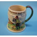 A Crown Devon Fielding musical tankard 'On Ilka Moon Baht' at' (working). Contactless collection