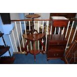 Bedside cabinet, sewing box, half moon table etc. Contactless collection is strictly by