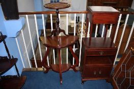 Bedside cabinet, sewing box, half moon table etc. Contactless collection is strictly by