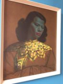 Print by Tretchikoff, 'The Chinese Girl', 60 x 38cm. Contactless collection is strictly by