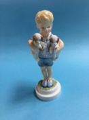 A Royal Worcester figure 'Monday's child', number 3519. Contactless collection is strictly by