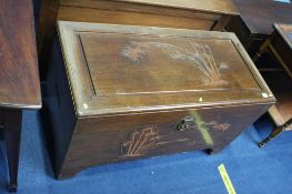 Oriental carved camphorwood chest, 103cm wide. Contactless collection is strictly by appointment