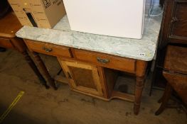 Washstand and dressing table. Contactless collection is strictly by appointment on Thursday,