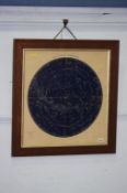 Framed 'The Northern Constellations', 52 x 49cm. Contactless collection is strictly by appointment