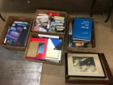 Four boxes of naval books. Contactless collection is strictly by appointment on Thursday, Friday and