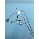 Collection of silver jewellery . Contactless collection is strictly by appointment on Thursday,