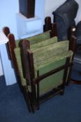 Three folding chairs. Contactless collection is strictly by appointment on Thursday, Friday and