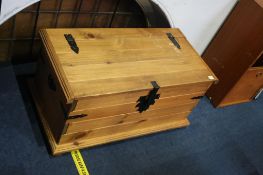 Pine blanket box. Contactless collection is strictly by appointment on Thursday, Friday and Saturday