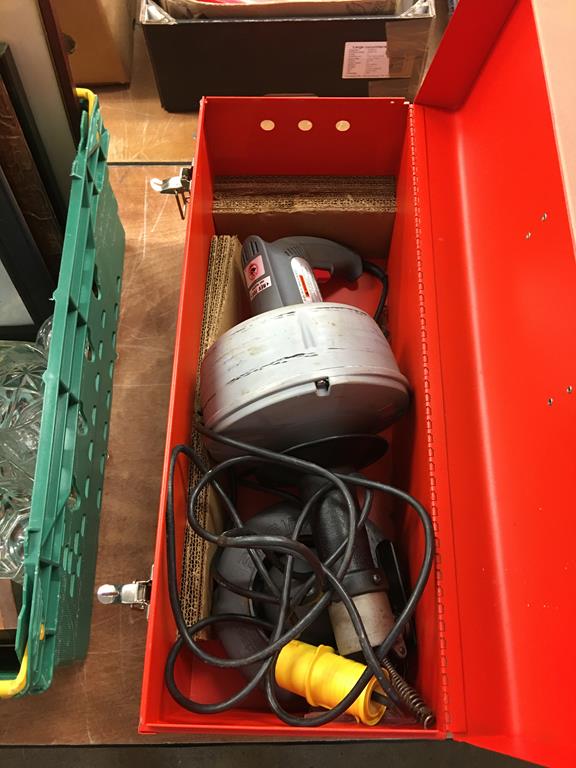 Cased Ridgid pipe and drain cleaner. Contactless collection is strictly by appointment on