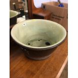 Large glazed bowl (a/f). Contactless collection is strictly by appointment on Thursday, Friday and