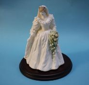 A Coalport figure of 'Diana' and ten limited edition plates. Contactless collection is strictly by