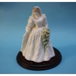 A Coalport figure of 'Diana' and ten limited edition plates. Contactless collection is strictly by