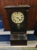 A Clocking in Clock, dial 'Blick Time Recorders Ltd, 174 Grays Inn Road, London W.C.'